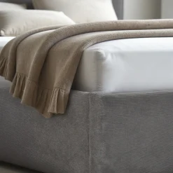 Drawer CAMA Lit coffre en velours côtelé 160x200cm
