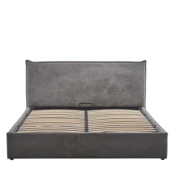 Drawer CAMA Lit coffre en velours côtelé 160x200cm