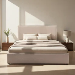 Drawer CAMA Lit coffre en velours côtelé 180x200cm
