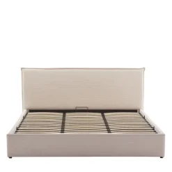 Drawer CAMA Lit coffre en velours côtelé 180x200cm