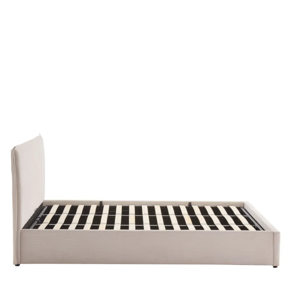 Drawer CAMA Lit coffre en velours côtelé 180x200cm