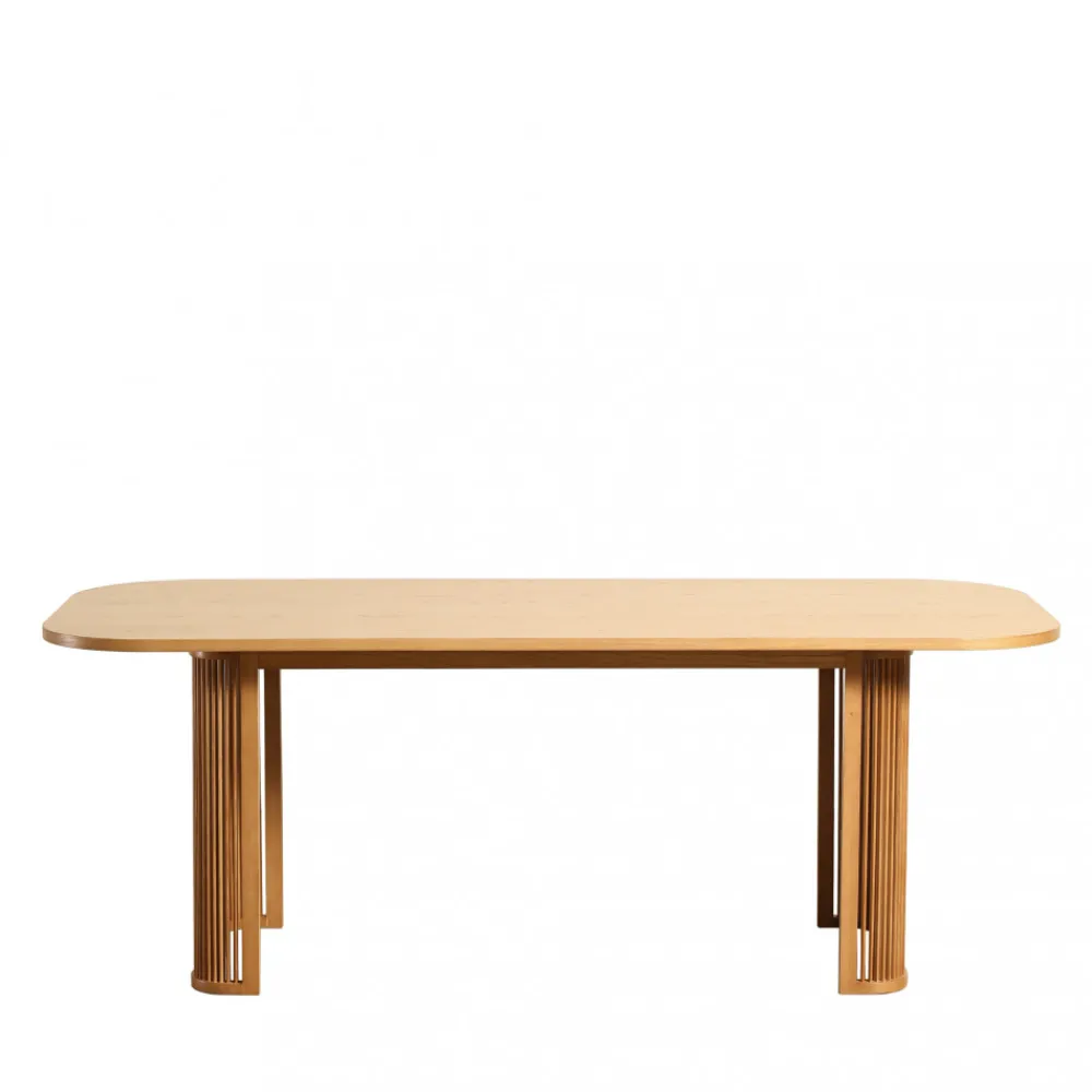 Drawer CAPANATable à manger 8 personnes en bois