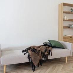 House Nordic CARMEL Plaid en laine mélangé 130x170cm