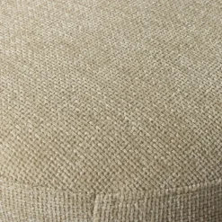 Woood CHARLIE Pouf rond en tissu ø45cm