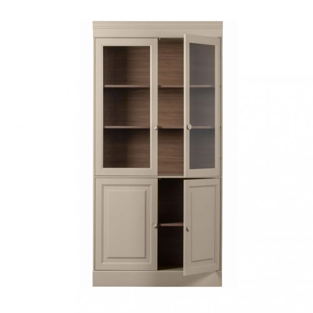 Vtwonen CHOWVaisselier 4 portes en bois