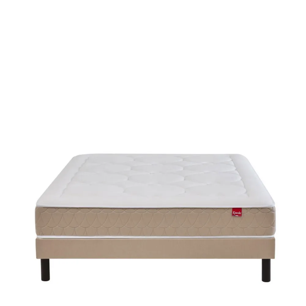 Ep\u00e9da CLÉMAÉ 2 Matelas à ressorts et latex, accueil équilibré