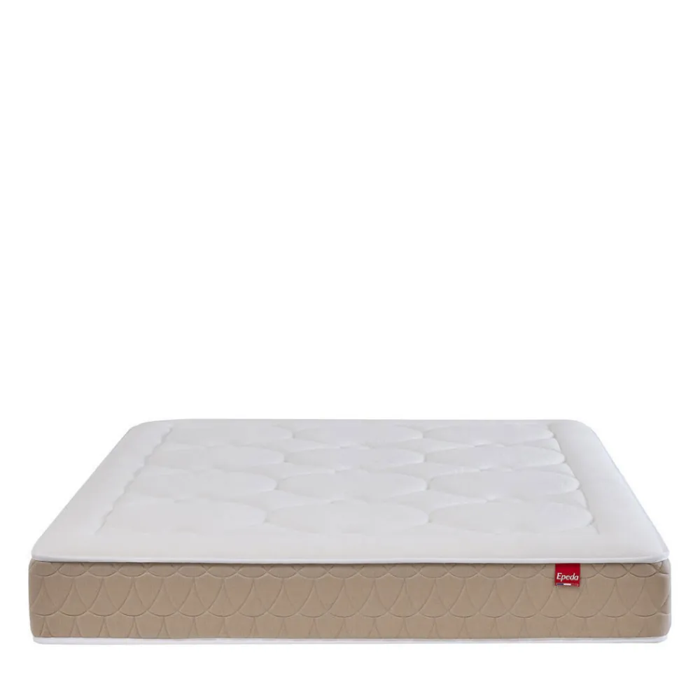 Ep\u00e9da CLÉMAÉ 2 Matelas à ressorts et latex, accueil équilibré