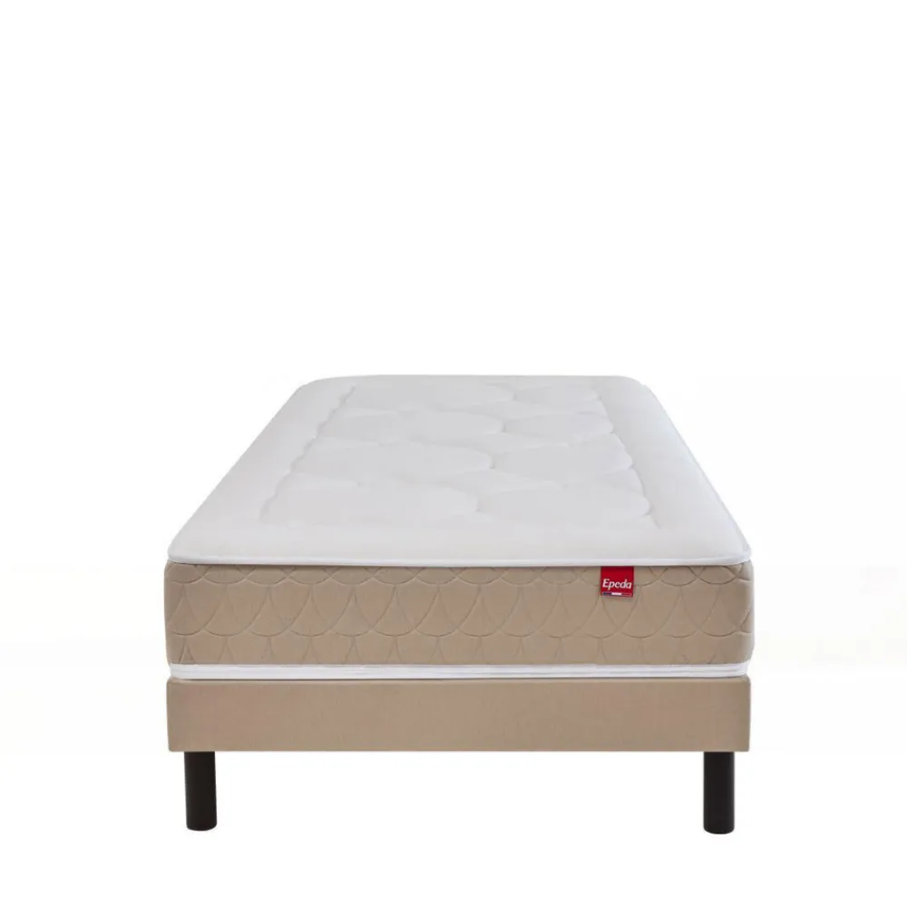 Ep\u00e9da CLÉMAÉ 2 Matelas à ressorts et latex, accueil équilibré