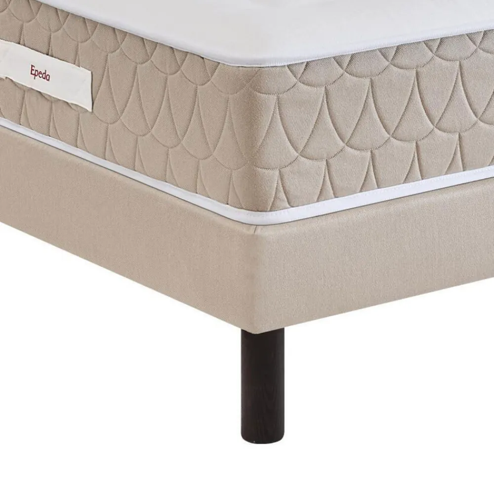 Ep\u00e9da CLÉMAÉ 2 Matelas à ressorts et latex, accueil équilibré