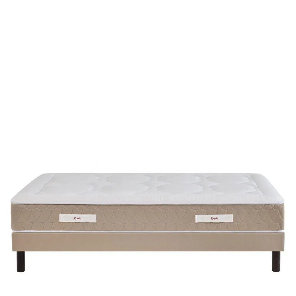 Ep\u00e9da CLÉMAÉ 2 Matelas à ressorts et latex, accueil équilibré