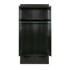 Woood CONNECT Armoire en pin 2 portes 2 tiroirs