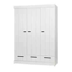 Woood CONNECT Armoire vestiaire 3 portes / 3 tiroirs
