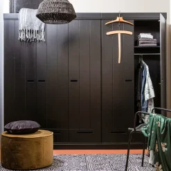 Woood CONNECT Armoire vestiaire 3 portes / 3 tiroirs