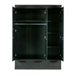 Woood CONNECT Armoire vestiaire 3 portes / 3 tiroirs