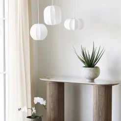 House Nordic CONVENTRY Suspension ronde en soie ø28cm