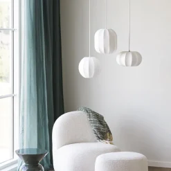 House Nordic CONVENTRY Suspension ronde en soie ø25cm