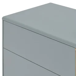 Teulat CORVO Buffet 1 porte 6 tiroirs en bois L180cm