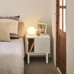 Teulat CORVO Table de chevet en bois