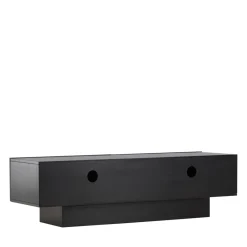 Venture Home CUENCA Meuble TV 2 portes battantes en bois L160cm