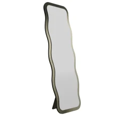 Drawer CURVI Miroir sur pieds en bois 50x160cm