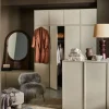 Vtwonen DAILY Armoire 2 portes, 2 tiroirs en bois H200cm