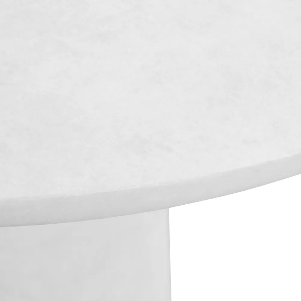 Woood DAMON Table à manger en fibre d'argile ø100cm