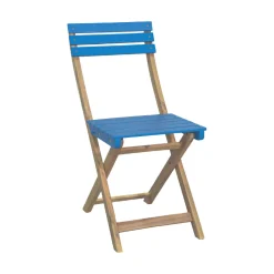 Drawer DANA Set bistrot pliant de jardin 2 personnes en bois