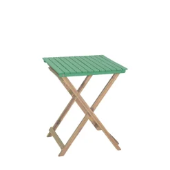 Drawer DANA Set bistrot pliant de jardin 2 personnes en bois