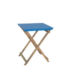Drawer DANA Set bistrot pliant de jardin 2 personnes en bois