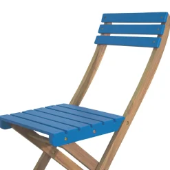 Drawer DANA Set bistrot pliant de jardin 2 personnes en bois