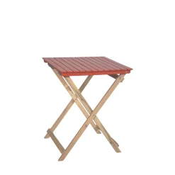 Drawer DANA Set bistrot pliant de jardin 2 personnes en bois