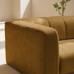 Drawer DANAE Canapé convertible 4 places en tissu chenille