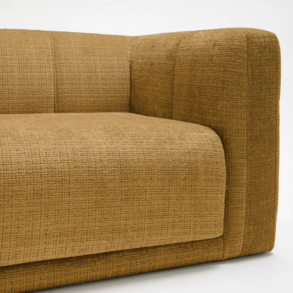 Drawer DANAE Canapé convertible 4 places en tissu chenille