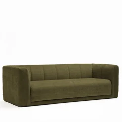 Drawer DANAE Canapé convertible 4 places en tissu chenille