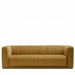 Drawer DANAE Canapé convertible 4 places en tissu chenille