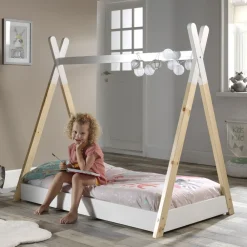 Enfant Drawer DAYI Lit enfant cabane en bois 70x140cm