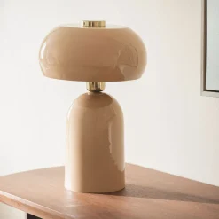 Drawer DORIA Lampe à poser champignon en métal