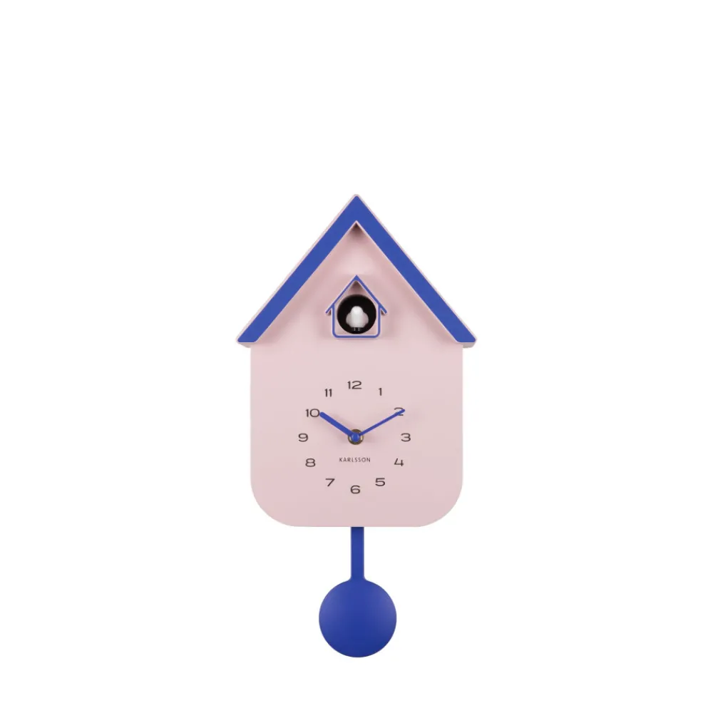 Karlsson DUPLA COLOR CUCKOO Horloge murale en métal avec coucou