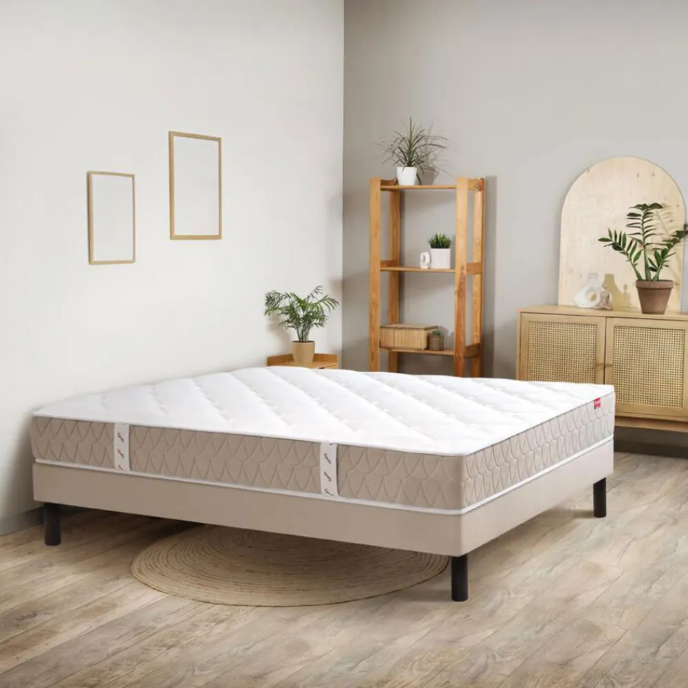 Ep\u00e9da EGÉRIE 3 Matelas à ressorts et mémoire de forme, accueil enveloppant
