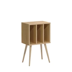 Drawer ELVDAL Meuble de rangement vinyles en bois