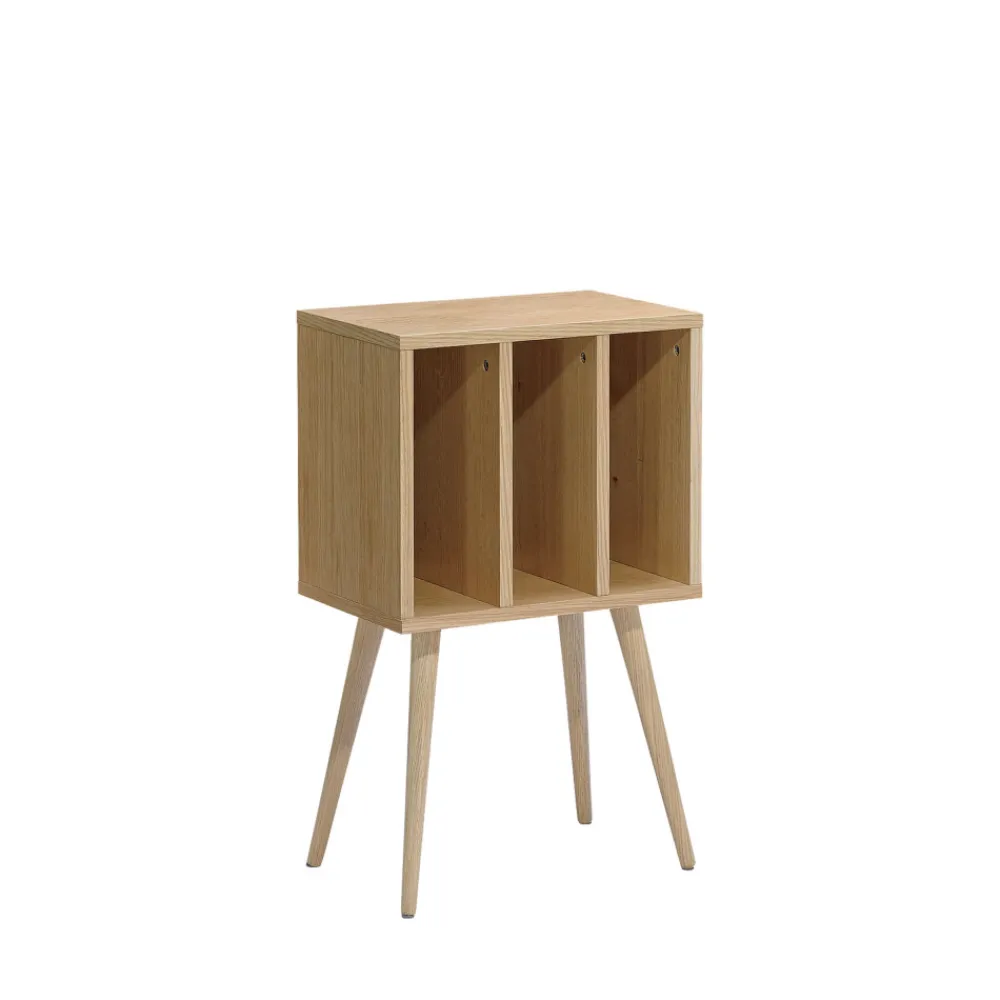 Drawer ELVDAL Meuble de rangement vinyles en bois