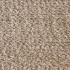 No name EMA Lot de 2 tabourets de bar en tissu bouclette et métal H66,5cm
