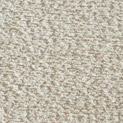 No name EMA Lot de 2 tabourets de bar en tissu bouclette et métal H66,5cm