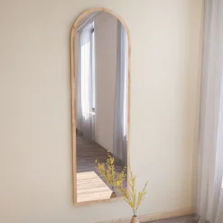 Drawer EMRI Miroir sur pieds en bois 50x160cm