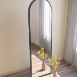 Drawer EMRI Miroir sur pieds en bois 50x160cm