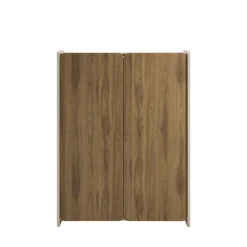 Drawer ENARA Buffet haut 2 portes en bois H125cm