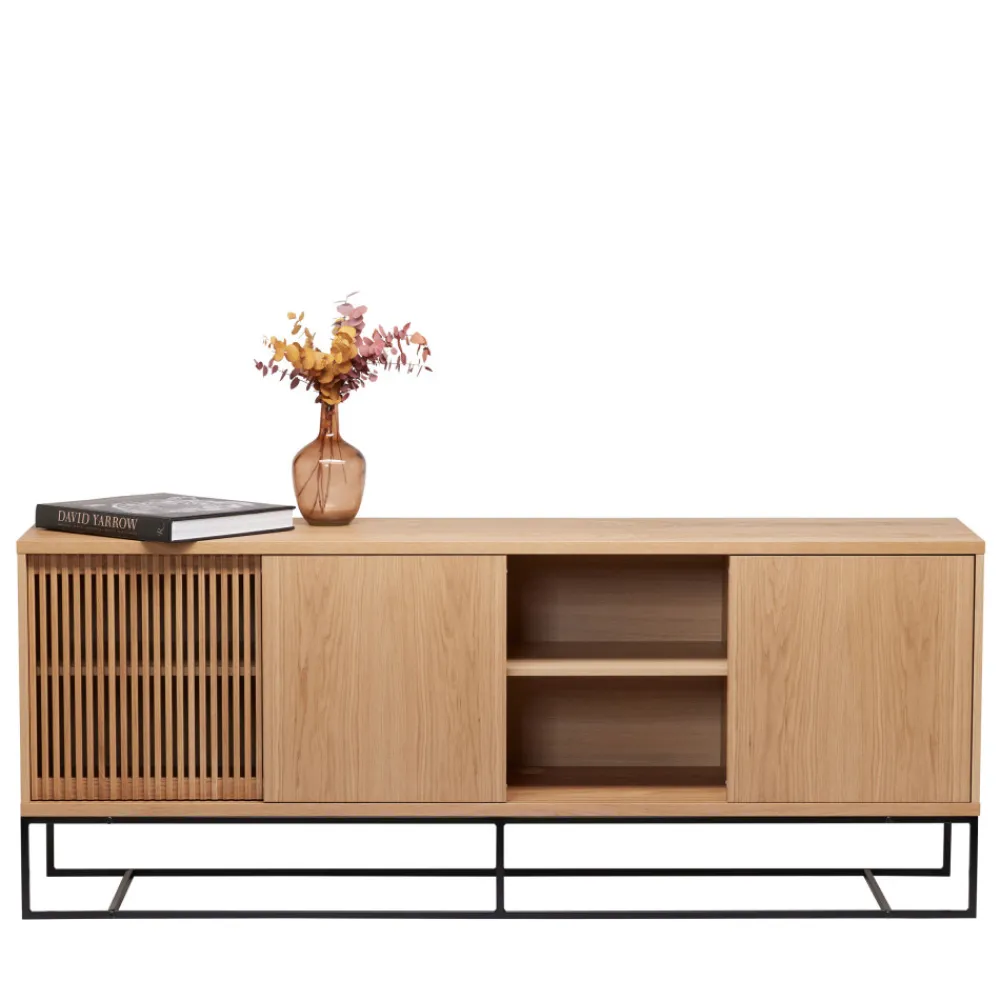 Woodman ENDE Buffet 4 portes en bois L188cm