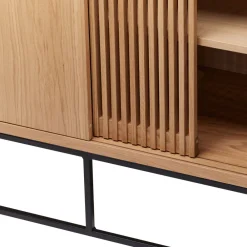 Woodman ENDE Buffet 4 portes en bois L188cm