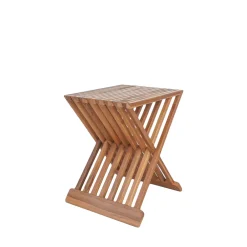 House Nordic ERTO Tabouret en teck H45cm