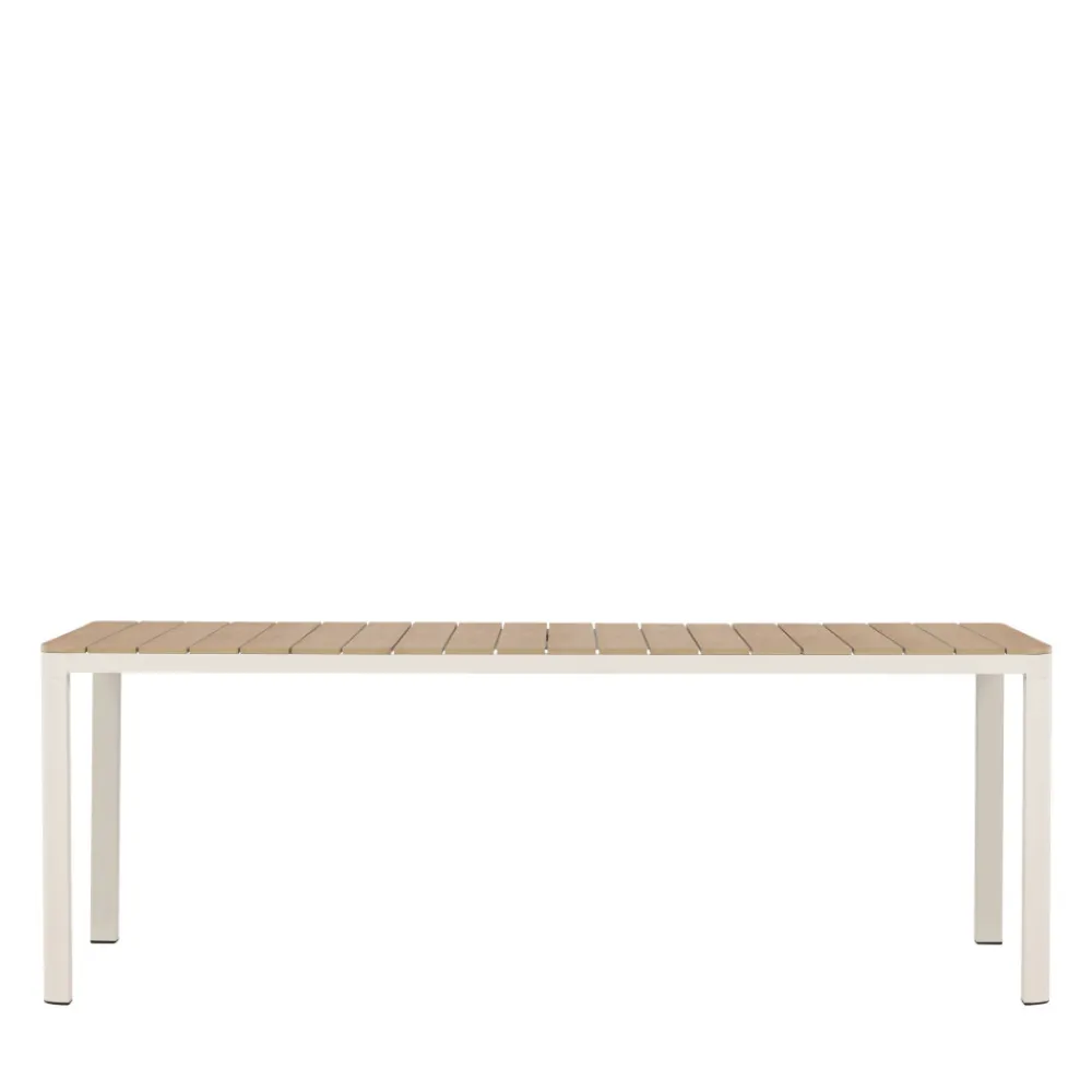 Venture Home ETNA Table à manger de jardin 8 personnes en aluminium